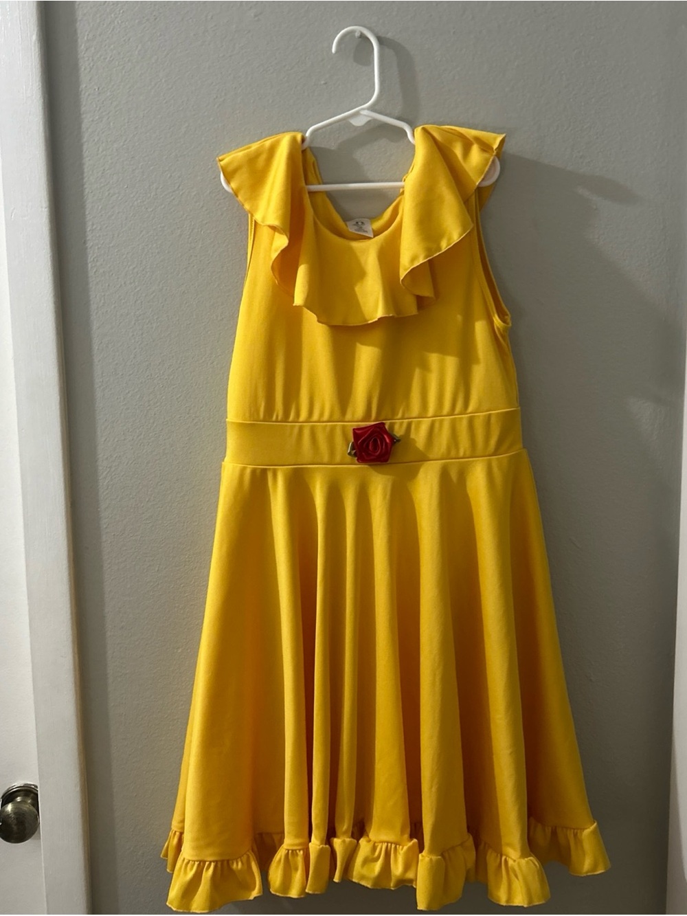 Little Adventures Yellow Beauty Twirl Dress Costume Youth Girls Belle Sz 10